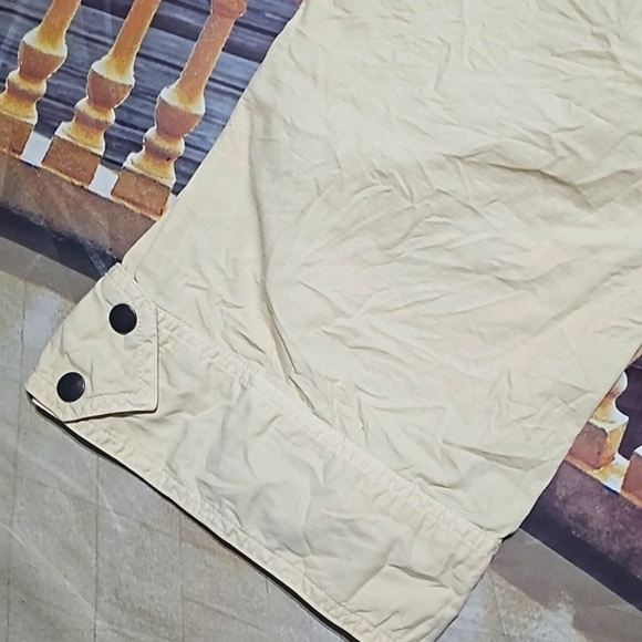 Diesel Belted Yellow Capri Pants Size 25 New - Picture 5 of 6